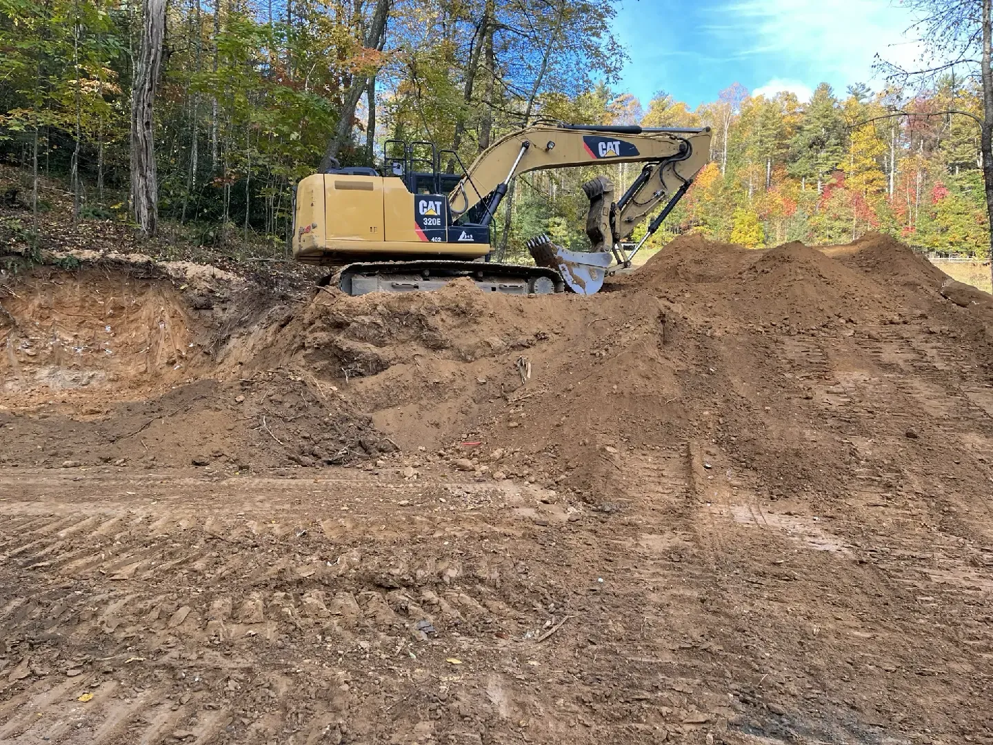 Site Preparation in Hendersonville, North Carolina