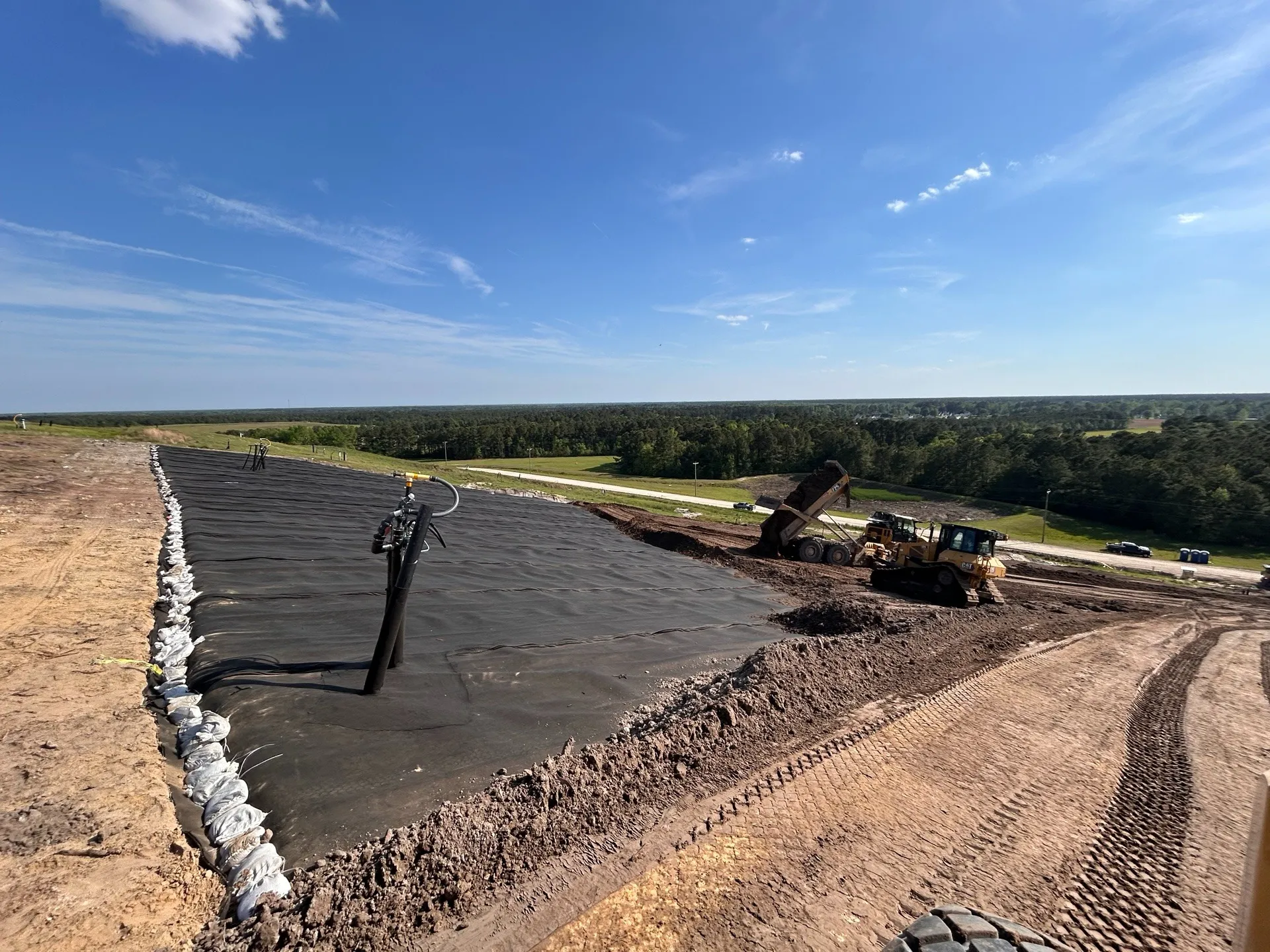 Landfill Remediation outside of Jacksonville, North Carolina